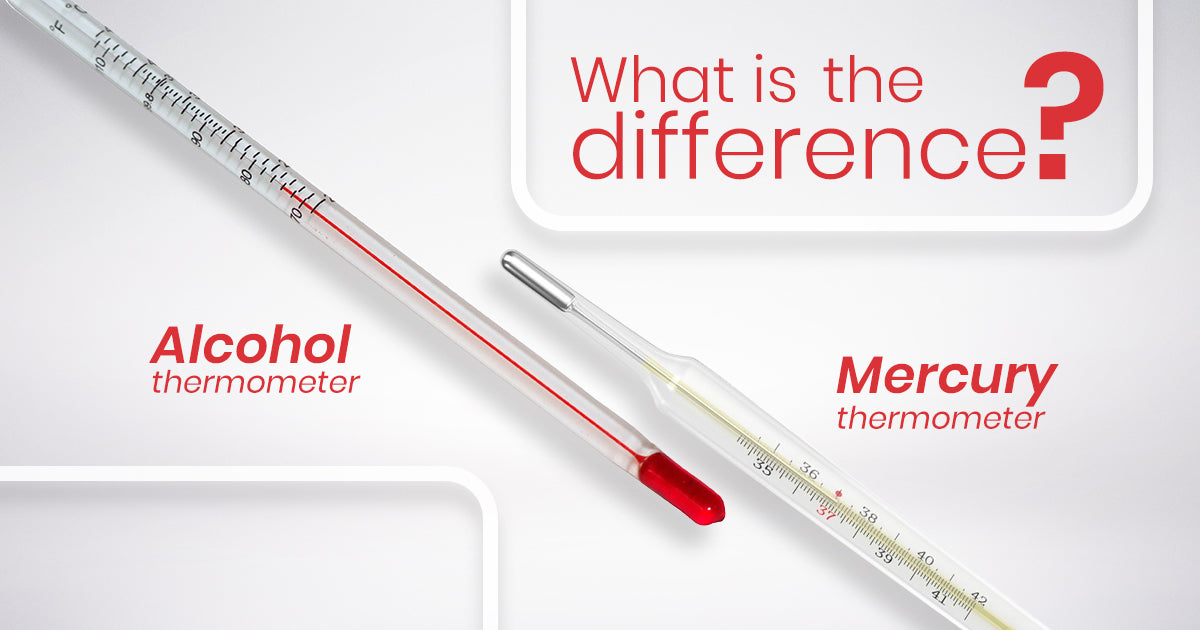 Mercury Thermometer Vs Alcohol Thermometer - Science Equip – Science Equip