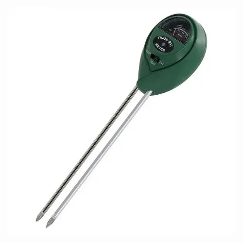 3 in 1 Analogue Soil pH Meter Light Moisture