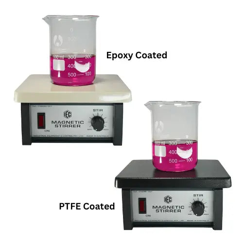 Magnetic Stirrer Variable Speed Epoxy/PTFE Coated Top Plate