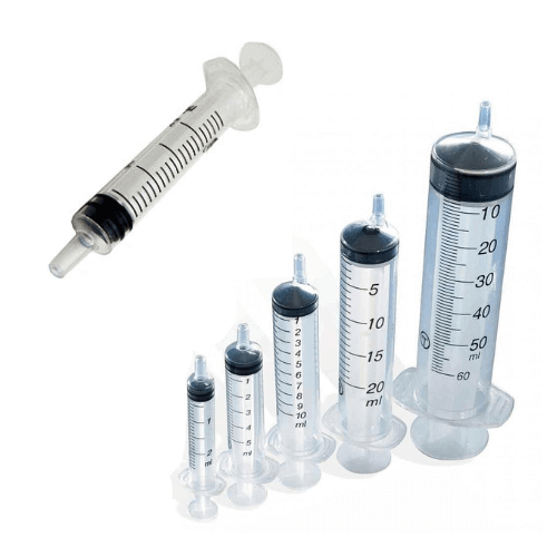 Disposable Plastic Syringe Bulk No Needle