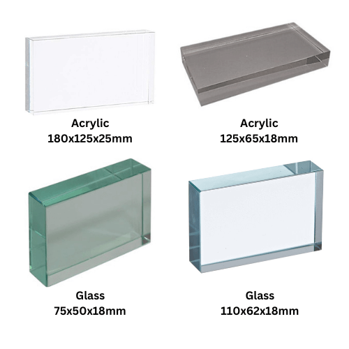 Rectangular Prism Block Acrylic Glass
