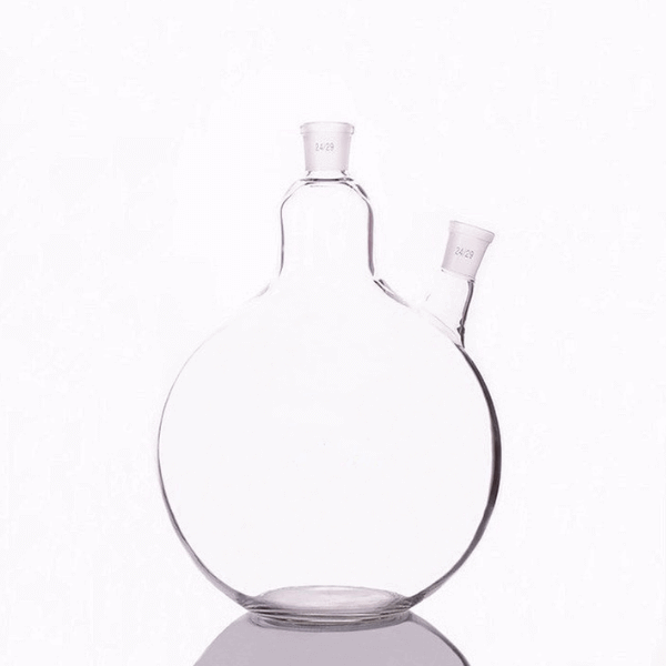 Flat Bottom Flasks Jointed Two Neck