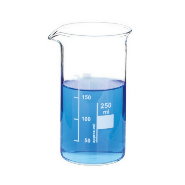 Glass Beakers, Tall Form, Borosilicate -  Science Lab Equipment | Science Equip Australia