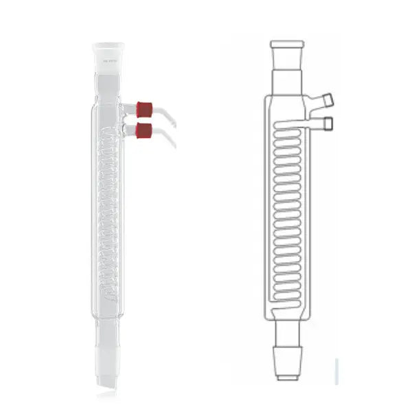 Condensing Jacket Jacketed Coil Condenser | Lab Equipment | Australia | Science Equip ...