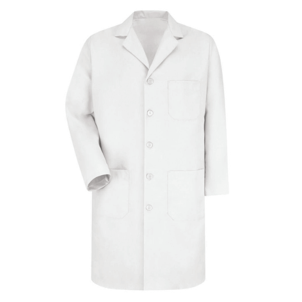 Lab Coats, Full Sleeves, Knee length, White -  Science Lab Equipment | Science Equip Australia