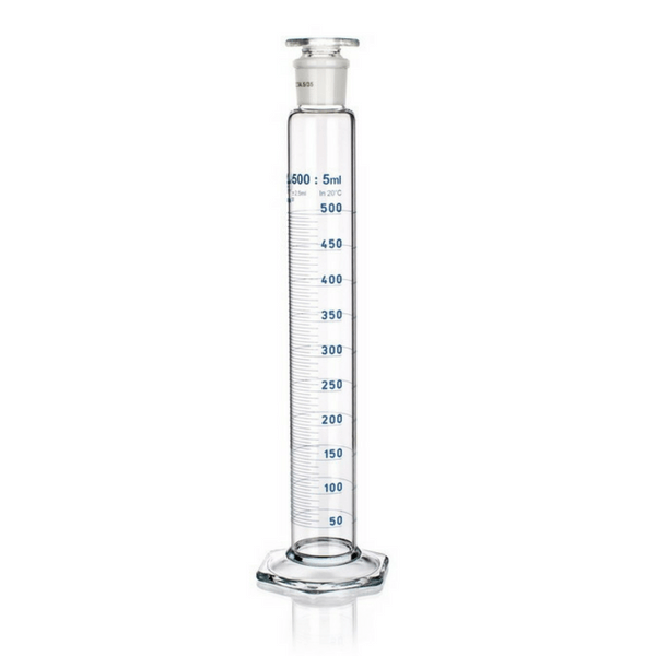 Measuring Cylinders Interchangeable Stoppers Borosilicate Glass