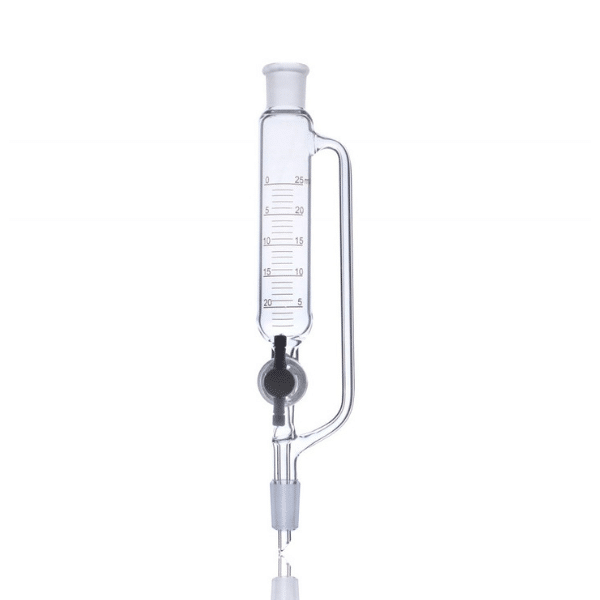 Pressure Equalizing Funnels, Cylindrical, Graduated, PTFE Stopcock, Borosilicate Glass -  Science Lab Equipment | Science Equip Australia