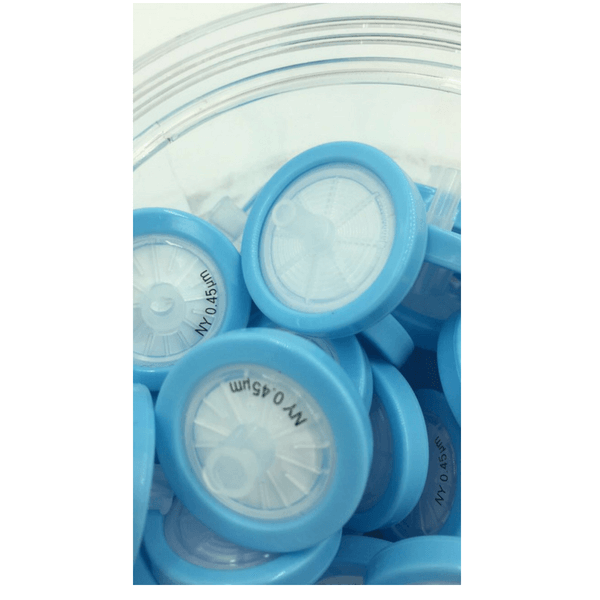 25mm Syringe Filter with NYLON Membrane 0.45um, Various Pack Sizes -  Science Lab Equipment | Science Equip Australia